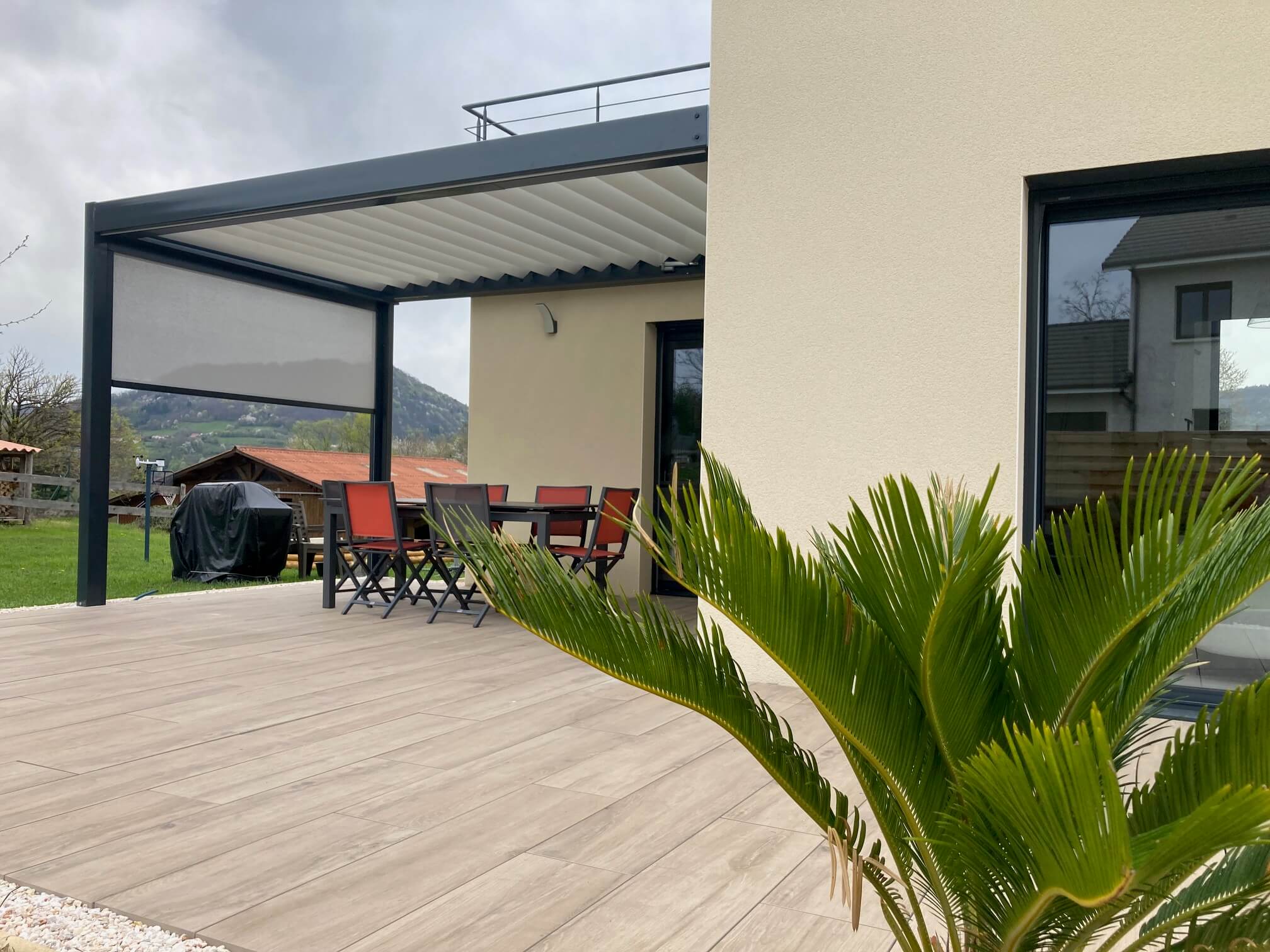 pergola en bois