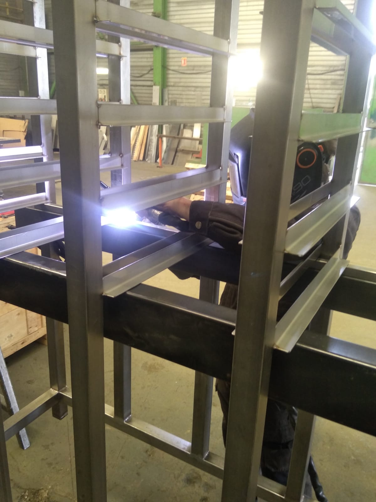 Fabrication de pergola